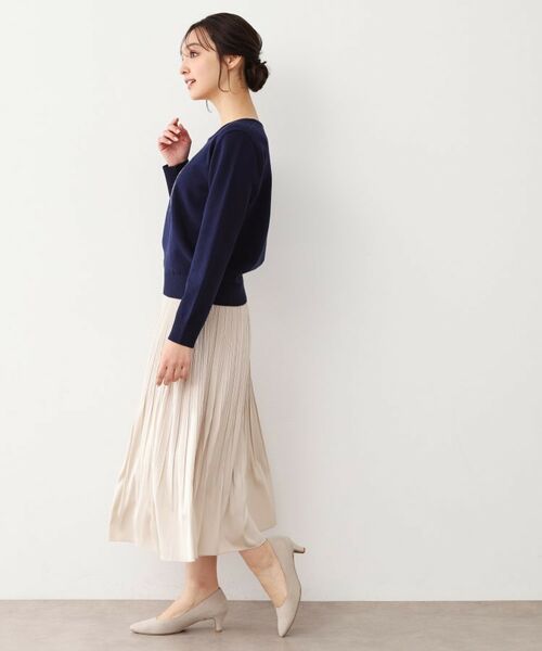 LAURA ASHLEY / ローラ アシュレイ ニット・セーター | 【ハイゲージ】大判刺繍ニット | 詳細11