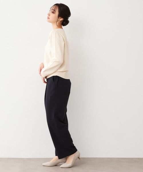 LAURA ASHLEY / ローラ アシュレイ ニット・セーター | 【ハイゲージ】大判刺繍ニット | 詳細3