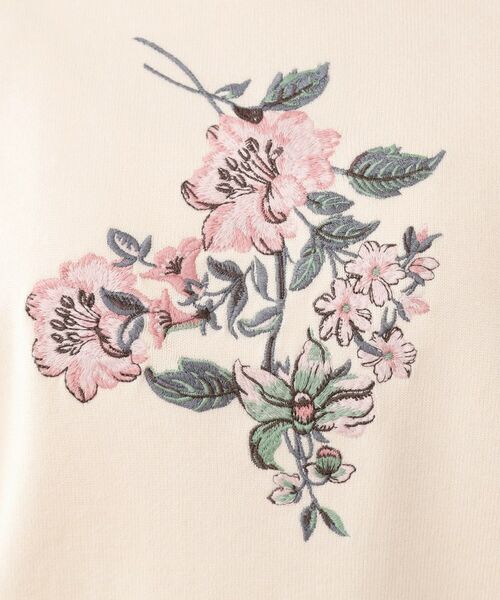 LAURA ASHLEY / ローラ アシュレイ ニット・セーター | 【ハイゲージ】大判刺繍ニット | 詳細4