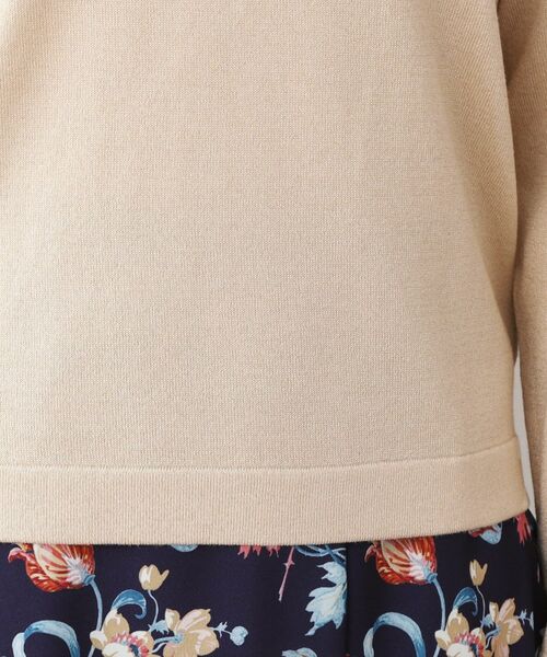 LAURA ASHLEY / ローラ アシュレイ ニット・セーター | 【天竺編み】肩ボタン ラメニット | 詳細14