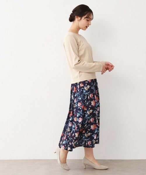 LAURA ASHLEY / ローラ アシュレイ ニット・セーター | 【天竺編み】肩ボタン ラメニット | 詳細3