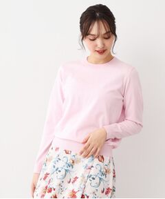 LAURA ASHLEY / ローラ アシュレイ ニット・セーター | 【同素材アイテムあり】ソフトタッチ 無地カラーニット