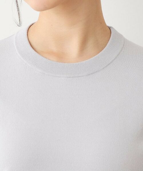 LAURA ASHLEY / ローラ アシュレイ ニット・セーター | 【同素材アイテムあり】ソフトタッチ 無地カラーニット | 詳細12