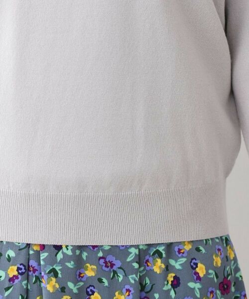 LAURA ASHLEY / ローラ アシュレイ ニット・セーター | 【同素材アイテムあり】ソフトタッチ 無地カラーニット | 詳細15