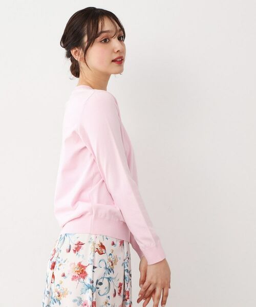 LAURA ASHLEY / ローラ アシュレイ ニット・セーター | 【同素材アイテムあり】ソフトタッチ 無地カラーニット | 詳細5