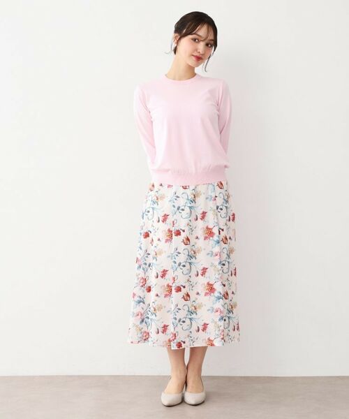 LAURA ASHLEY / ローラ アシュレイ ニット・セーター | 【同素材アイテムあり】ソフトタッチ 無地カラーニット | 詳細6