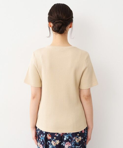 LAURA ASHLEY / ローラ アシュレイ カットソー | 【洗える／ストレッチ】アイレット ベーシックカットソー | 詳細15