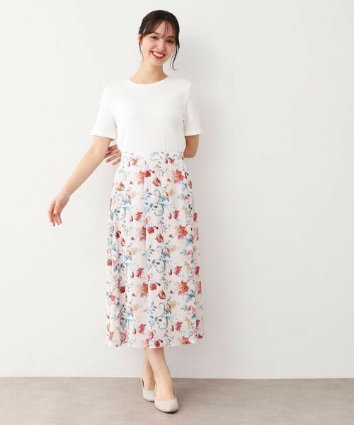 LAURA ASHLEY / ローラ アシュレイ カットソー | 【洗える／ストレッチ】アイレット ベーシックカットソー | 詳細2