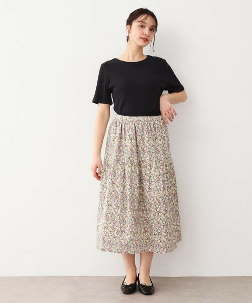 LAURA ASHLEY / ローラ アシュレイ カットソー | 【洗える／ストレッチ】アイレット ベーシックカットソー | 詳細6