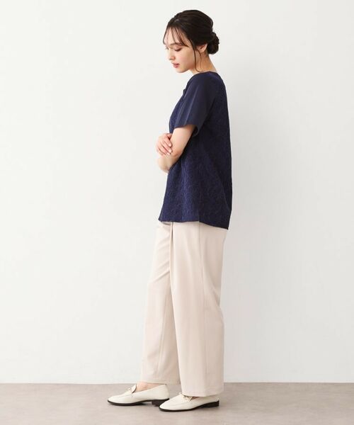LAURA ASHLEY / ローラ アシュレイ Tシャツ | 【人気デザインがアップデート！洗える】身頃レースTシャツ | 詳細11