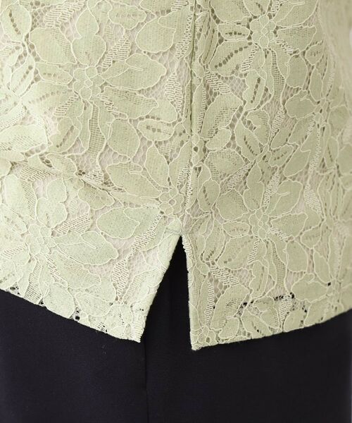 LAURA ASHLEY / ローラ アシュレイ Tシャツ | 【人気デザインがアップデート！洗える】身頃レースTシャツ | 詳細18