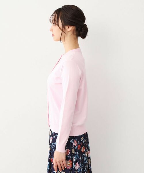 LAURA ASHLEY / ローラ アシュレイ カーディガン・ボレロ | 【同素材アイテムあり】ソフトタッチ 無地カラーニットカーディガン | 詳細10