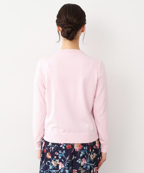 LAURA ASHLEY / ローラ アシュレイ カーディガン・ボレロ | 【同素材アイテムあり】ソフトタッチ 無地カラーニットカーディガン | 詳細11