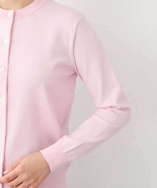 LAURA ASHLEY / ローラ アシュレイ カーディガン・ボレロ | 【同素材アイテムあり】ソフトタッチ 無地カラーニットカーディガン | 詳細13