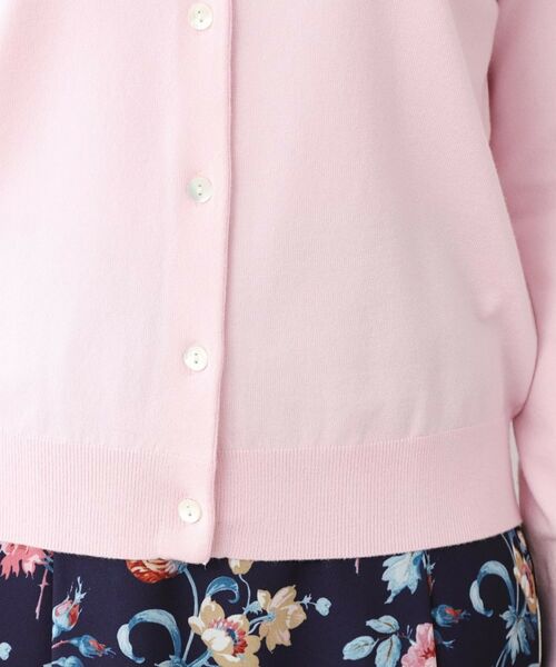 LAURA ASHLEY / ローラ アシュレイ カーディガン・ボレロ | 【同素材アイテムあり】ソフトタッチ 無地カラーニットカーディガン | 詳細15