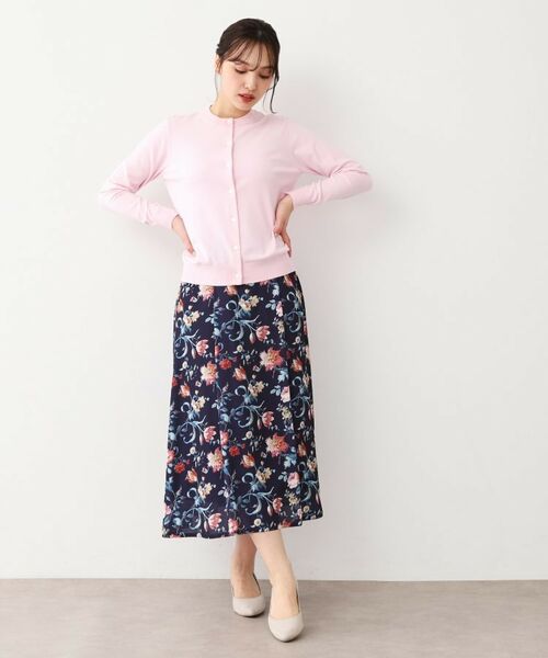 LAURA ASHLEY / ローラ アシュレイ カーディガン・ボレロ | 【同素材アイテムあり】ソフトタッチ 無地カラーニットカーディガン | 詳細6