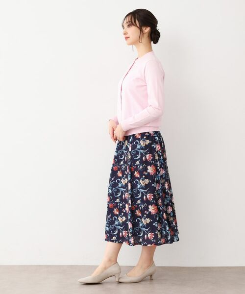 LAURA ASHLEY / ローラ アシュレイ カーディガン・ボレロ | 【同素材アイテムあり】ソフトタッチ 無地カラーニットカーディガン | 詳細7