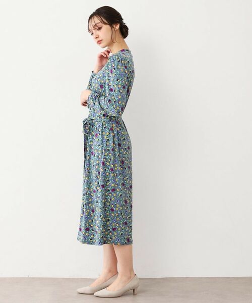 SALE❗️【新品未使用】ポール&ジョー サイズ34 ワンピース猫柄 15周年】【SSサイズあり】リネンタッチドットワンピ | ロング