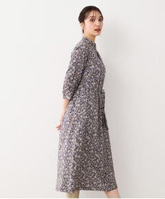 LAURA ASHLEY / ローラ アシュレイ ロング・マキシ丈ワンピース | 【洗える／コットン100％／同柄アイテムあり】アマイア ディッツィー柄 ワンピース