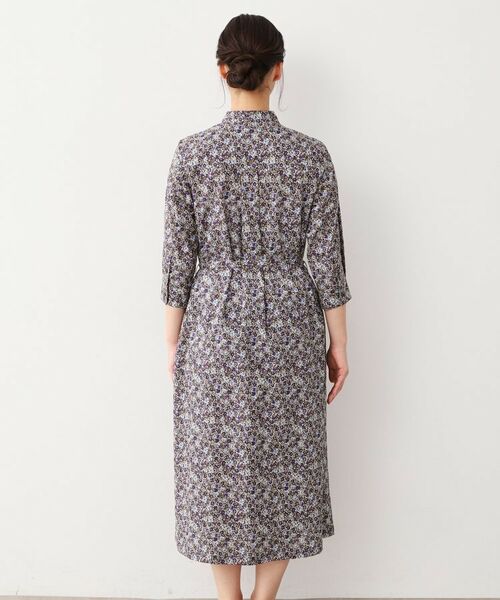 LAURA ASHLEY / ローラ アシュレイ ロング・マキシ丈ワンピース | 【洗える/コットン100%/同柄アイテムあり】アマイア ディッツィー柄 ワンピース | 詳細11