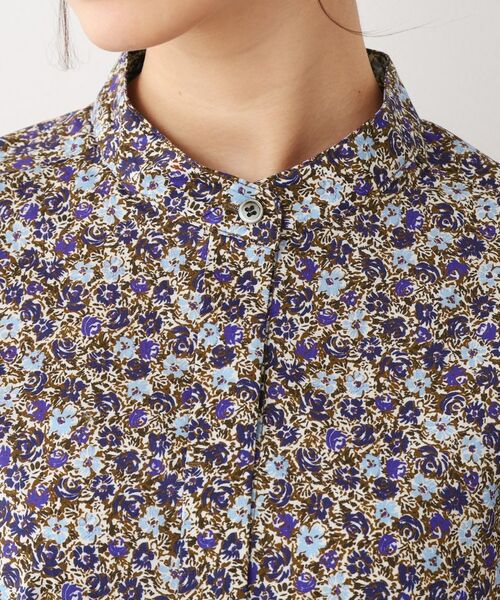 LAURA ASHLEY / ローラ アシュレイ ロング・マキシ丈ワンピース | 【洗える/コットン100%/同柄アイテムあり】アマイア ディッツィー柄 ワンピース | 詳細12