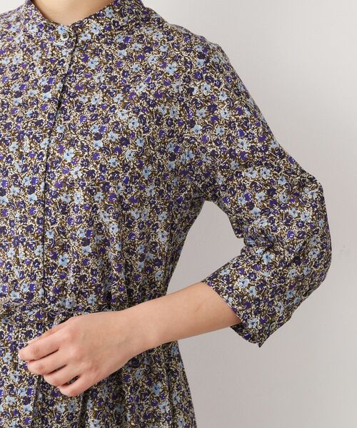 LAURA ASHLEY / ローラ アシュレイ ロング・マキシ丈ワンピース | 【洗える/コットン100%/同柄アイテムあり】アマイア ディッツィー柄 ワンピース | 詳細13