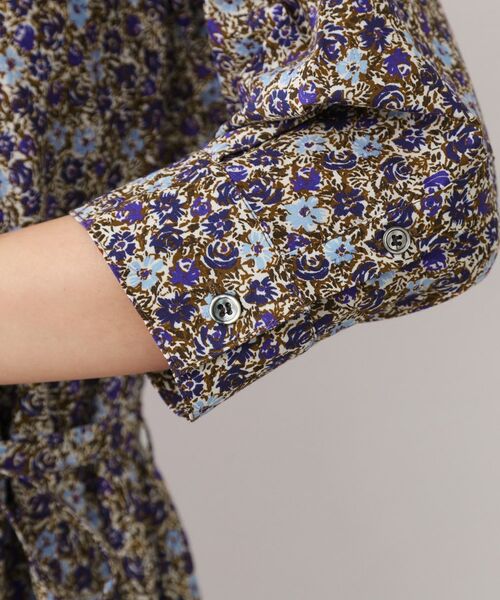 LAURA ASHLEY / ローラ アシュレイ ロング・マキシ丈ワンピース | 【洗える/コットン100%/同柄アイテムあり】アマイア ディッツィー柄 ワンピース | 詳細14