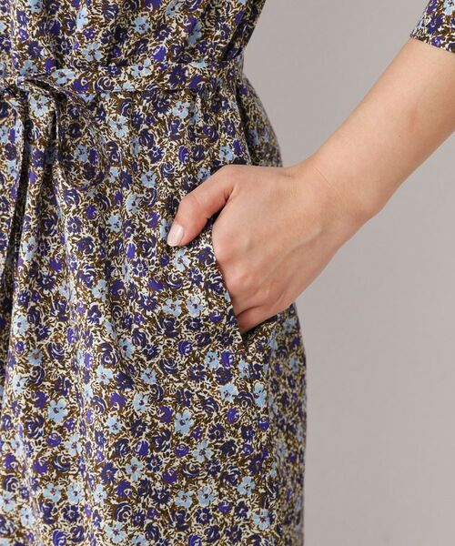 LAURA ASHLEY / ローラ アシュレイ ロング・マキシ丈ワンピース | 【洗える/コットン100%/同柄アイテムあり】アマイア ディッツィー柄 ワンピース | 詳細16