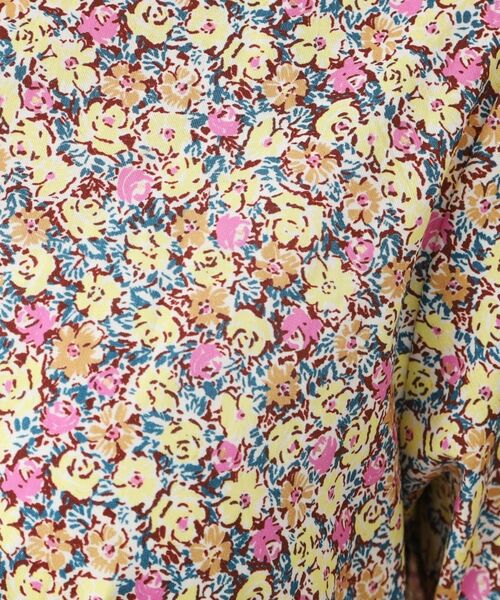 LAURA ASHLEY / ローラ アシュレイ ロング・マキシ丈ワンピース | 【洗える/コットン100%/同柄アイテムあり】アマイア ディッツィー柄 ワンピース | 詳細4