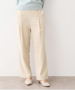 LAURA ASHLEY / ローラ アシュレイ パンツ | 【ジャージ素材／ストレート】マリンパンツ