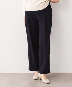 LAURA ASHLEY / ローラ アシュレイ パンツ | 【ジャージ素材／ストレート】マリンパンツ