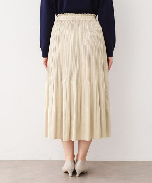 LAURA ASHLEY / ローラ アシュレイ スカート | 【人気デザインカラー追加！】サテン消しプリーツスカート | 詳細11