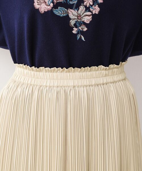 LAURA ASHLEY / ローラ アシュレイ スカート | 【人気デザインカラー追加！】サテン消しプリーツスカート | 詳細12