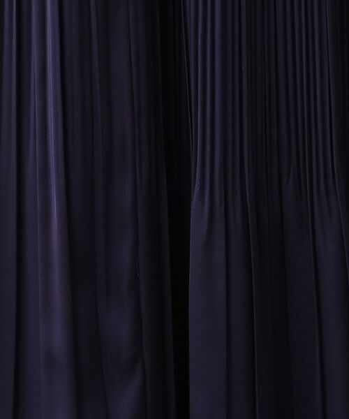 LAURA ASHLEY / ローラ アシュレイ スカート | 【人気デザインカラー追加！】サテン消しプリーツスカート | 詳細4