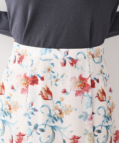 LAURA ASHLEY / ローラ アシュレイ スカート | 【洗える／同柄アイテムあり】ローザリンド柄シフォンスカート | 詳細12