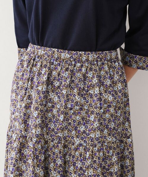 LAURA ASHLEY / ローラ アシュレイ スカート | 【洗える／コットン100％／同柄アイテムあり】アマイア ディッツィー柄 スカート | 詳細12