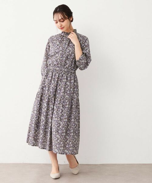 LAURA ASHLEY / ローラ アシュレイ スカート | 【洗える／コットン100％／同柄アイテムあり】アマイア ディッツィー柄 スカート | 詳細6