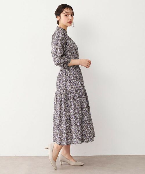 LAURA ASHLEY / ローラ アシュレイ スカート | 【洗える／コットン100％／同柄アイテムあり】アマイア ディッツィー柄 スカート | 詳細7