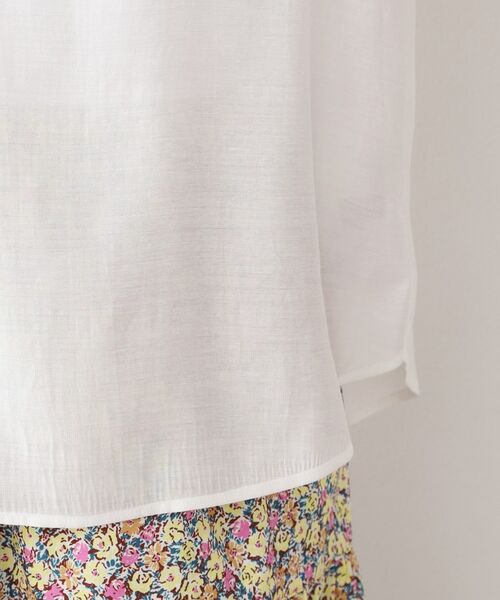 LAURA ASHLEY / ローラ アシュレイ シャツ・ブラウス | 【セレモニー可／洗える】ボウタイセミダルブラウス | 詳細11