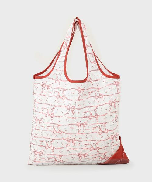 LAURA ASHLEY / ローラ アシュレイ エコバッグ | 【表裏の2柄がかわいい】パッカブル マイバッグ | 詳細3
