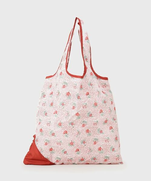 LAURA ASHLEY / ローラ アシュレイ エコバッグ | 【表裏の2柄がかわいい】パッカブル マイバッグ | 詳細5