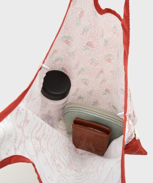 LAURA ASHLEY / ローラ アシュレイ エコバッグ | 【表裏の2柄がかわいい】パッカブル マイバッグ | 詳細8