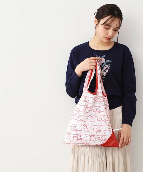 LAURA ASHLEY/ローラ アシュレイ 【表裏の2柄がかわいい】パッカブル マイバッグ レッド(163) 00(FREE) LAURA ASHLEY/ローラ アシュレイ 【表裏の2柄がかわいい】パッカブル マイバッグ レッド(163) 00(FREE)