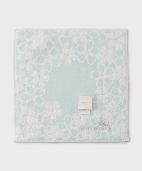 LAURA ASHLEY / ローラ アシュレイ ハンカチ | 【ギフトにおすすめ！】桜柄 タオルハンカチ | 詳細1