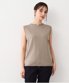 LAURA ASHLEY / ローラ アシュレイ ベスト | 【カラー追加！日本製／ワンマイルウエア】コツトン コンパクトヤーン ベスト