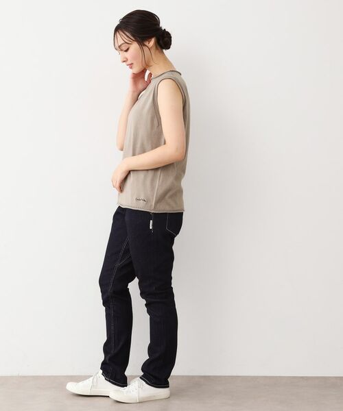 LAURA ASHLEY / ローラ アシュレイ ベスト | 【カラー追加！日本製／ワンマイルウエア】コツトン コンパクトヤーン ベスト | 詳細11