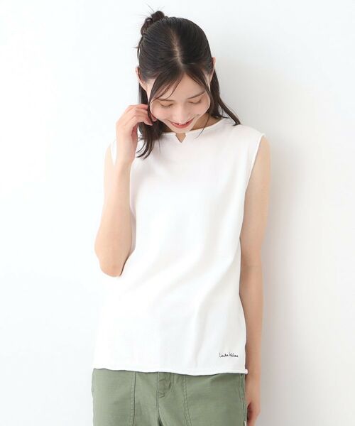 LAURA ASHLEY / ローラ アシュレイ ベスト | 【カラー追加！日本製／ワンマイルウエア】コツトン コンパクトヤーン ベスト | 詳細13