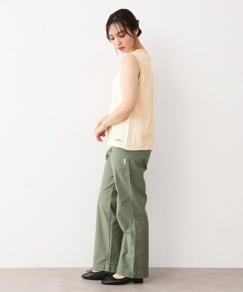 LAURA ASHLEY / ローラ アシュレイ ベスト | 【カラー追加！日本製／ワンマイルウエア】コツトン コンパクトヤーン ベスト | 詳細3