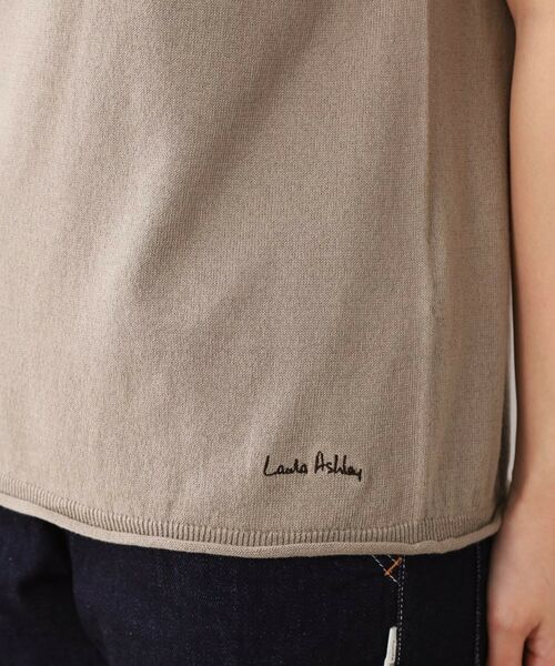 LAURA ASHLEY / ローラ アシュレイ ベスト | 【カラー追加！日本製／ワンマイルウエア】コツトン コンパクトヤーン ベスト | 詳細30