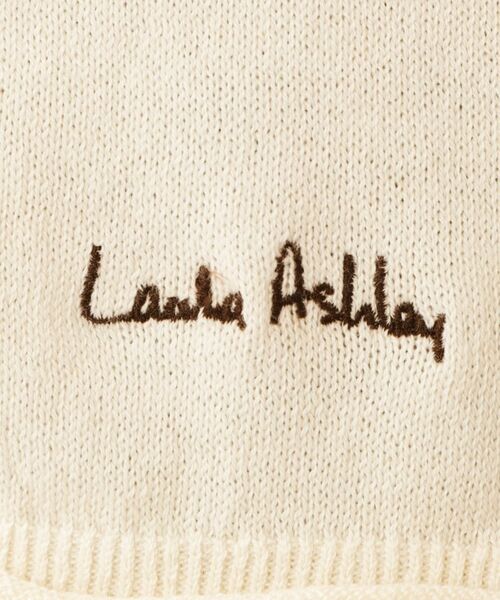 LAURA ASHLEY / ローラ アシュレイ ベスト | 【カラー追加！日本製／ワンマイルウエア】コツトン コンパクトヤーン ベスト | 詳細4